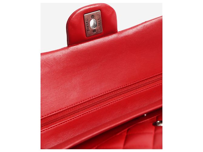 Chanel Klassische Double Flap Bag 2014 rot - Ansicht 7