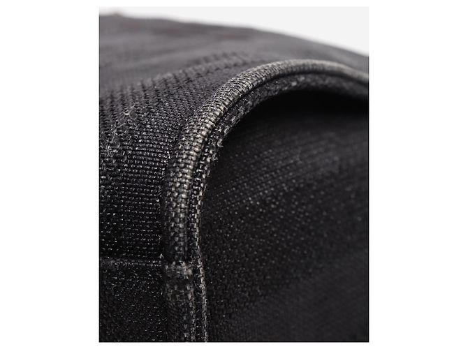 Chanel Borsa tote Deauville nera 2019 Nero - vista 5