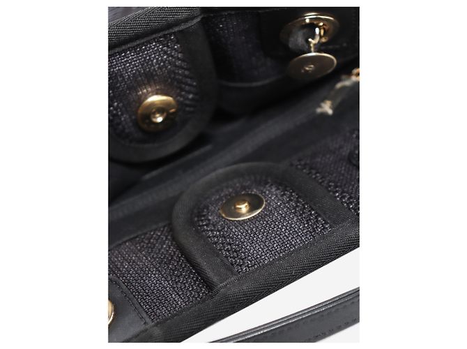 Chanel Borsa tote Deauville nera 2019 Nero - vista 8