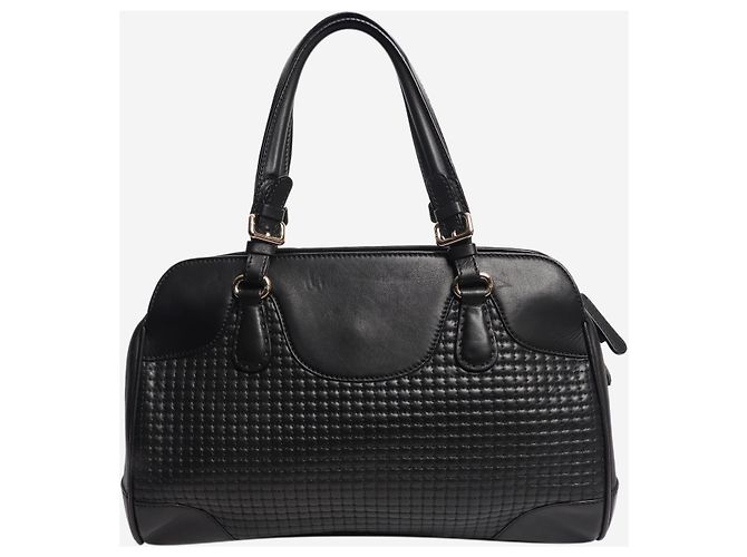 Giorgio Armani Borsa a tracolla matelassé nera Nero - vista 3
