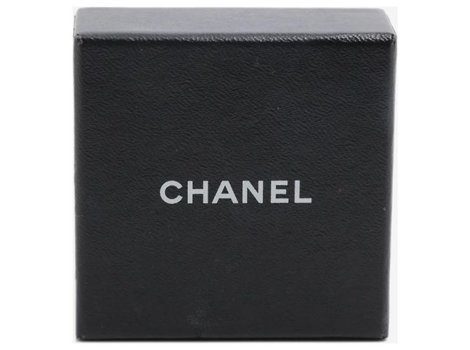Chanel Brincos Silver Coco Mark 05V de pérolas artificiais Prata - vista 6