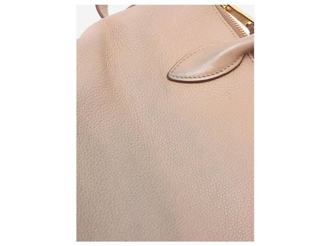 Prada Borsa 2way in pelle Vitello Daino neutra - vista 16