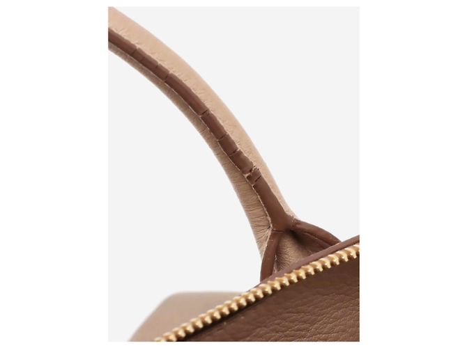 Prada Borsa 2way in pelle Vitello Daino neutra - vista 17