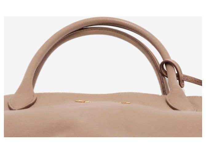 Prada Borsa 2way in pelle Vitello Daino neutra - vista 6