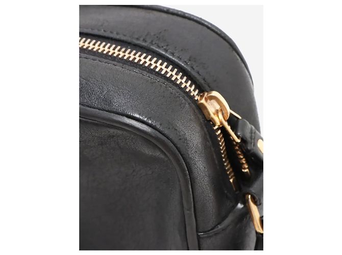 Autre Marque Borsa a tracolla in pelle Roux Paris nera Nero - vista 13