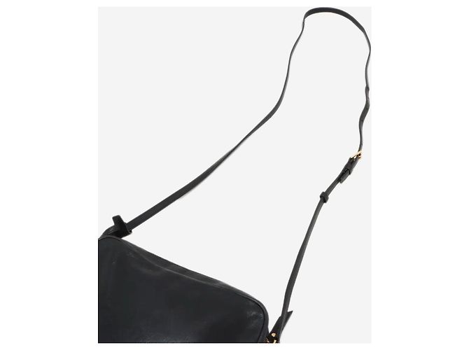 Autre Marque Borsa a tracolla in pelle Roux Paris nera Nero - vista 5