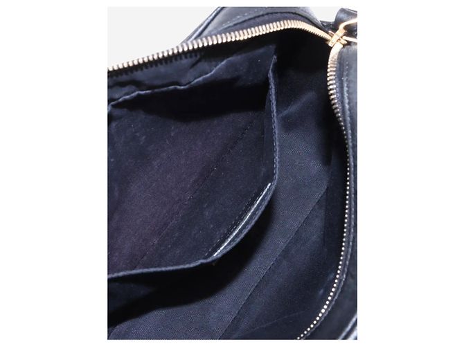 Autre Marque Borsa a tracolla in pelle Roux Paris nera Nero - vista 7