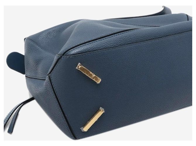 Loewe Sac Puzzle medium bleu - vue 4