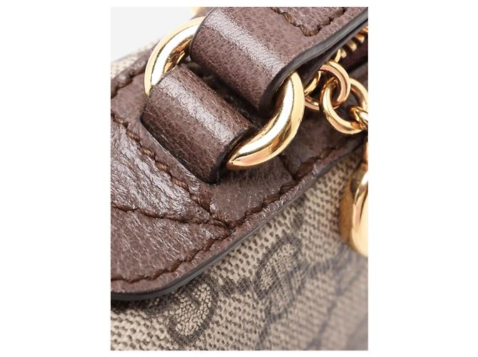 Gucci Borsa a tracolla Ophidia in GG Supreme brown Marrone - vista 10