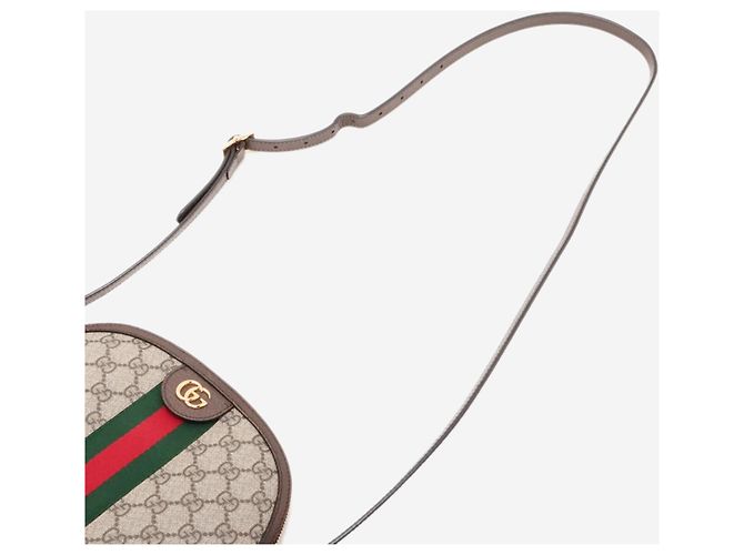 Gucci Borsa a tracolla Ophidia in GG Supreme brown Marrone - vista 5