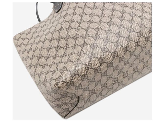 Gucci Borsa tote GG Supreme marrone - vista 5