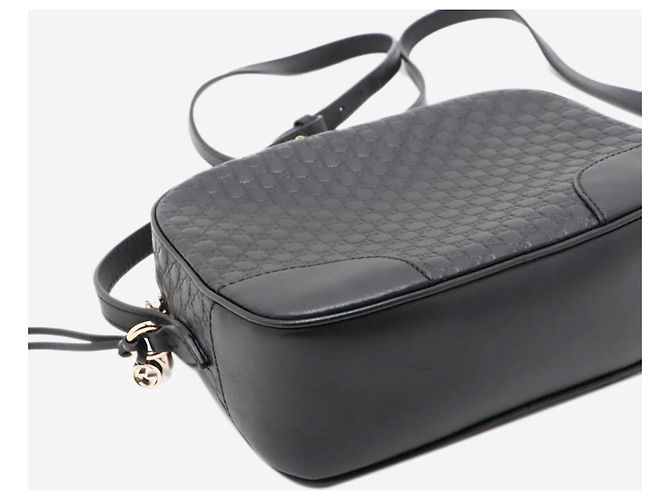 Borsa camera in pelle Guccissima nera Nero - vista 11