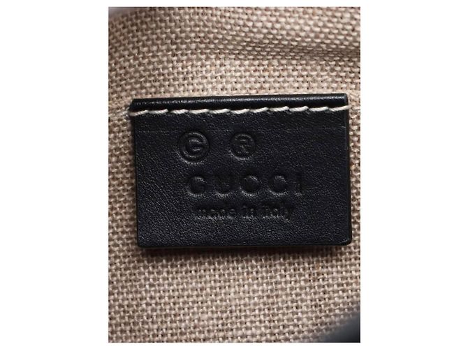 Borsa camera in pelle Guccissima nera Nero - vista 14