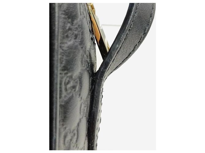 Borsa camera in pelle Guccissima nera Nero - vista 17