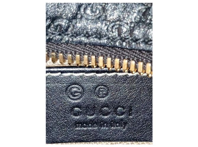 Borsa camera in pelle Guccissima nera Nero - vista 6