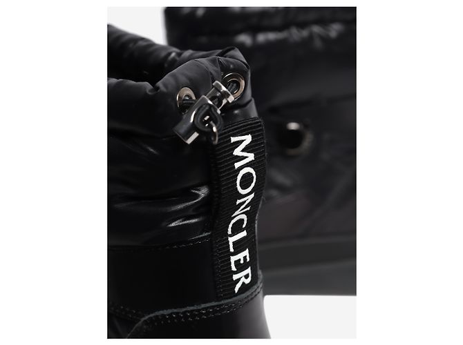 Moncler Botas de nieve puffer negras - size EU 38 (UK 5) Negro - vista 2
