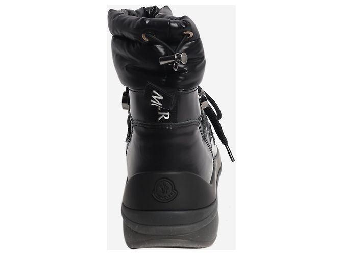 Moncler Botas de nieve puffer negras - size EU 38 (UK 5) Negro - vista 3
