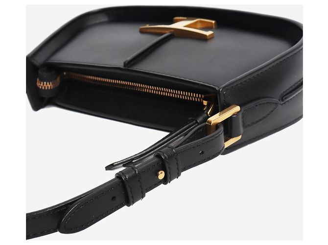 Tod's Mini borsa a tracolla T-Timeless nera Nero - vista 6