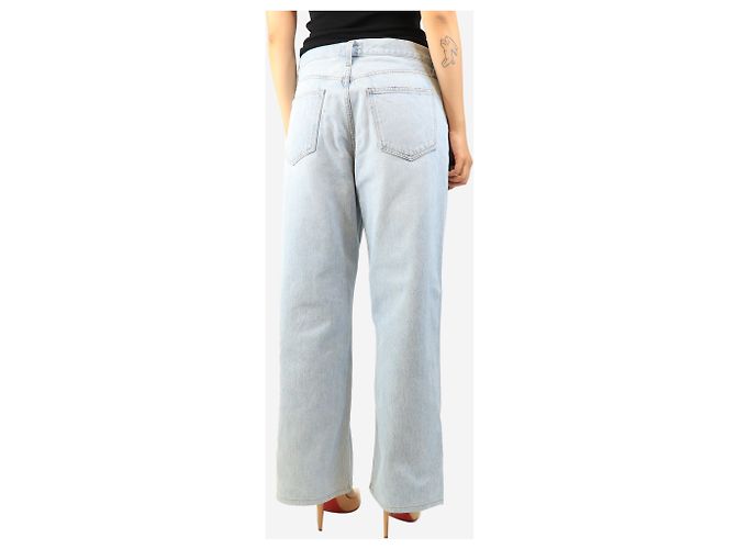 Agolde Loose-Fit Denim Jeans in heller Waschung - size UK 12 Blau - Ansicht 3