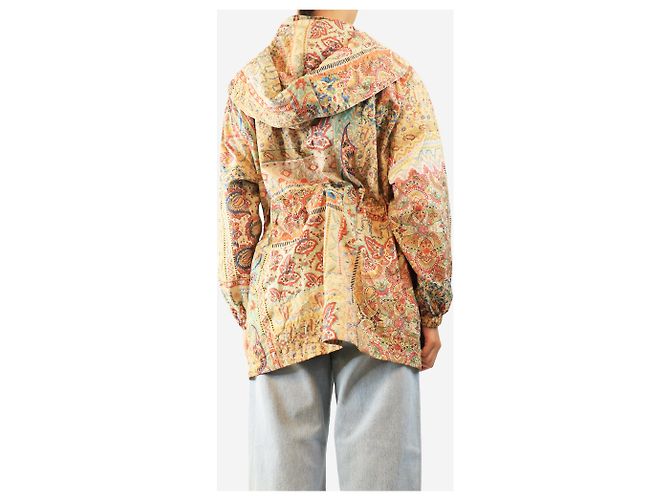 Etro Blumiger Regenjacke mehrfarbig - size UK 10 Mehrfarben - Ansicht 2