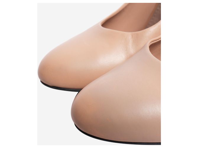 Chanel Blush Leder-Pumps - Größe EU 39.5 - Ansicht 3