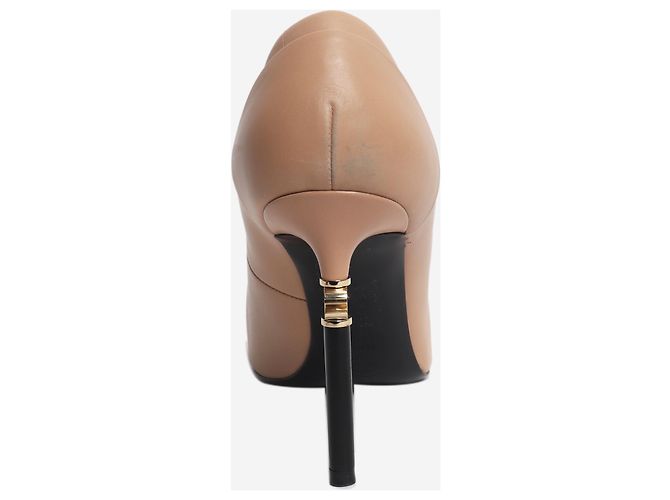 Chanel Blush Leder-Pumps - Größe EU 39.5 - Ansicht 4