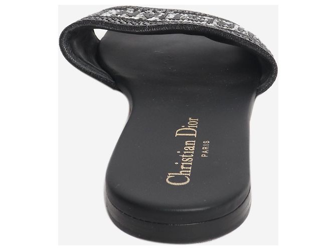 Autre Marque Ciabatte Dway con cristalli nere - size EU 37 Nero - vista 3