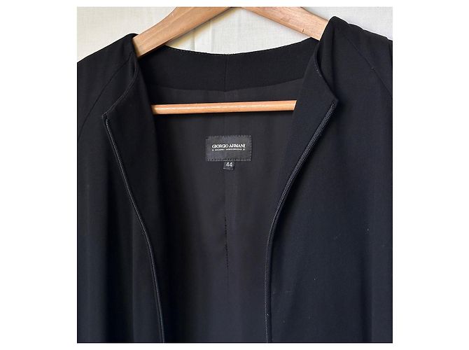 Giacca nera Giorgio Armani Nero - vista 2