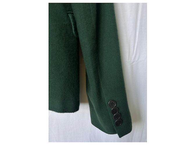 Aspesi Grüner Blazer aus Wolle und Kaschmir - Ansicht 5