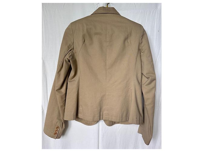 Mila Schön beige Baumwolljacke - Ansicht 2