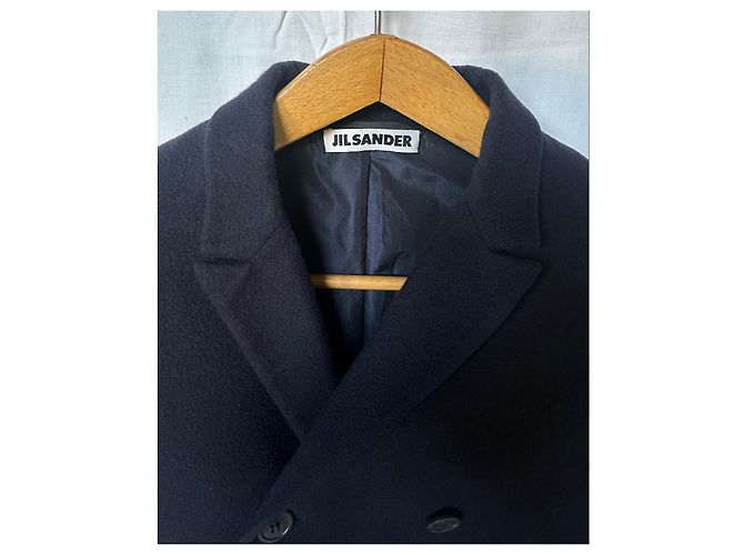 Giacca Jil Sander Nera Doppiopetto Nero - vista 2