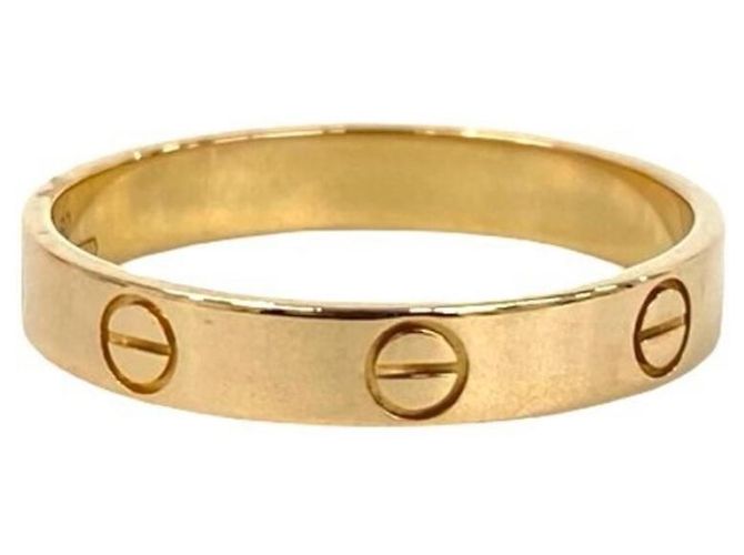 Anello Mini Love Cartier in oro rosa 18K D'oro - vista 4