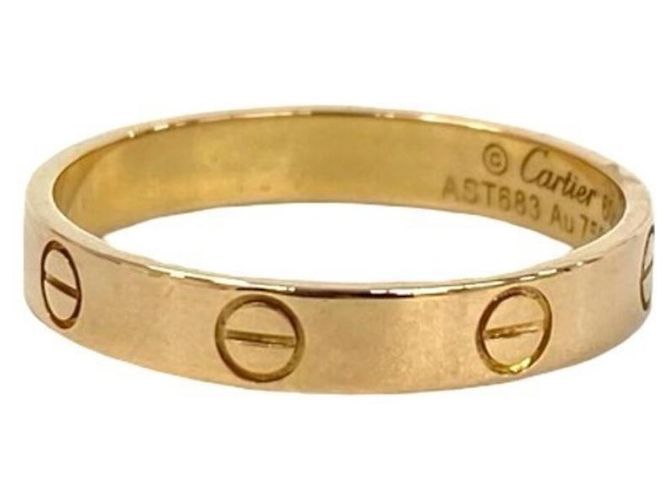 Anello Mini Love Cartier in oro rosa 18K D'oro - vista 5