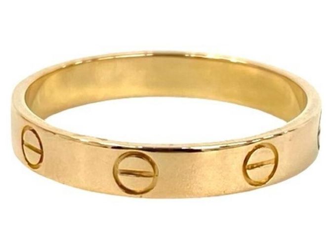 Anello Mini Love Cartier in oro rosa 18K D'oro - vista 6