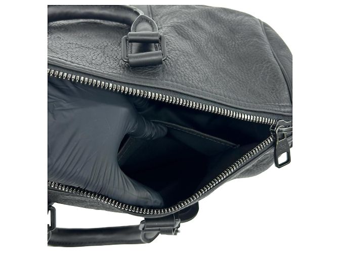 Louis Vuitton Keepall 35 Bandoulière Shoulder Bag Nero - vista 10
