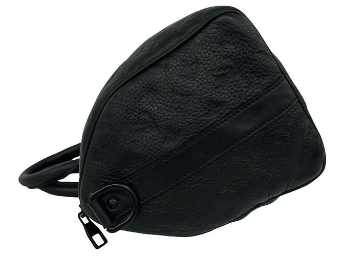 Louis Vuitton Keepall 35 Bandoulière Shoulder Bag Nero - vista 5
