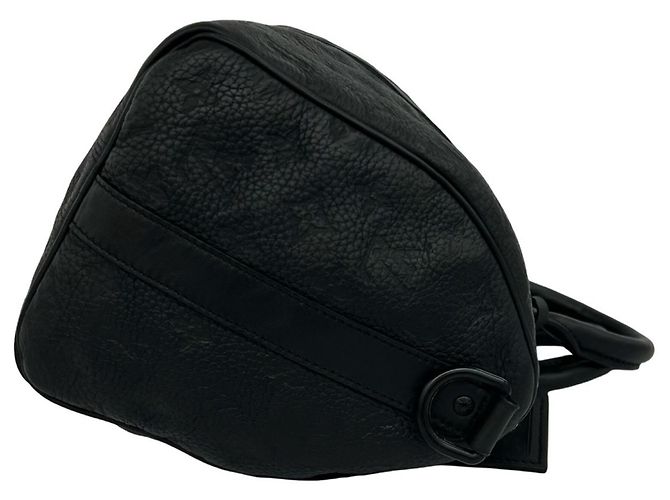 Louis Vuitton Keepall 35 Bandoulière Shoulder Bag Nero - vista 6