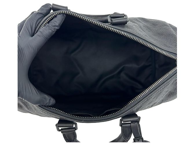 Louis Vuitton Keepall 35 Bandoulière Shoulder Bag Nero - vista 9