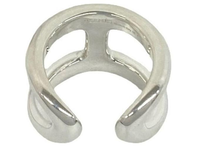 Ring Hermès Anillo banda Hermes Osmos GM Plata - vista 6
