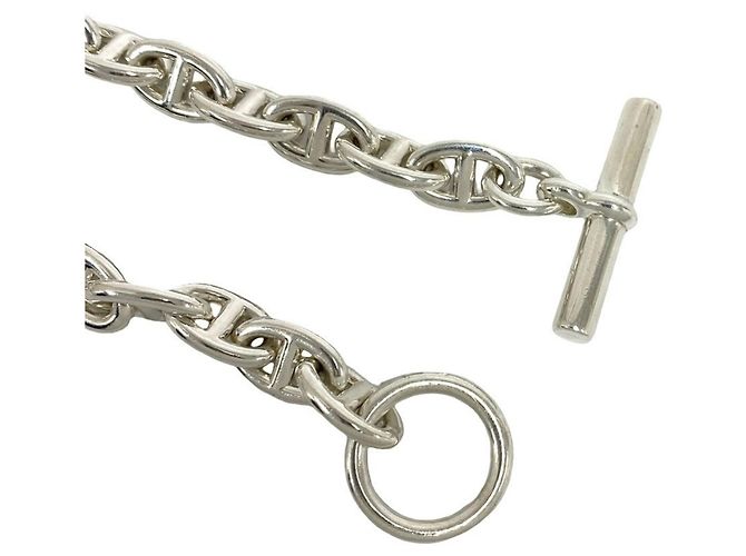 Hermès Pulsera Hermes Chaine d'Ancre PM Plata - vista 4