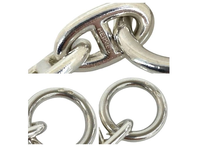 Hermès Bracciale con Charms Hermes Chaine d'Ancre GM Argento - vista 3