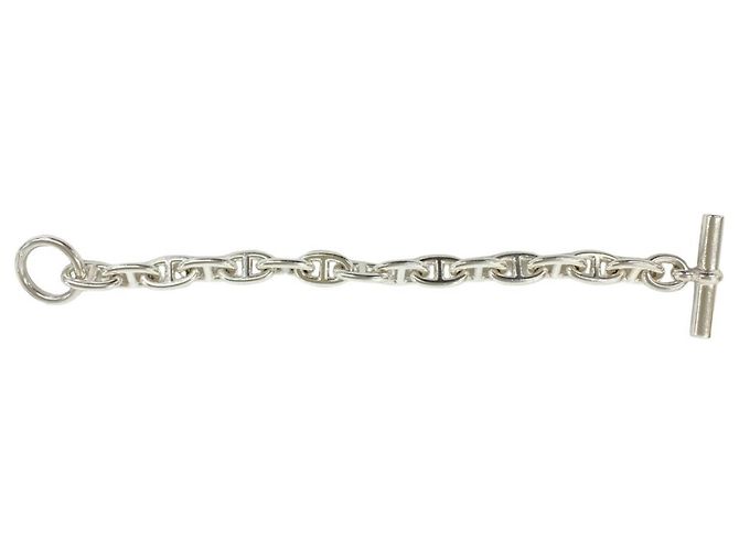 Hermès Bracciale con Charms Hermes Chaine d'Ancre GM Argento - vista 5