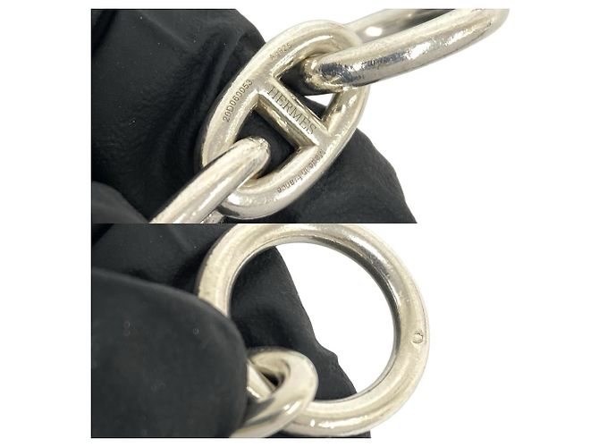 Hermès Bracelet Gourmette Hermes Chaine d'Ancre GM Silver Charm Argenté - vue 3