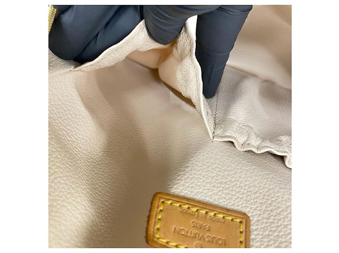 Louis Vuitton Spontini Monogram Schultertasche aus Leder Braun - Ansicht 10
