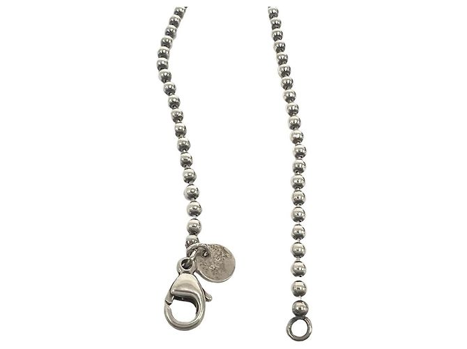 Autre Marque Collana Tiffany Return to Heart con catena a pallini Argento - vista 5