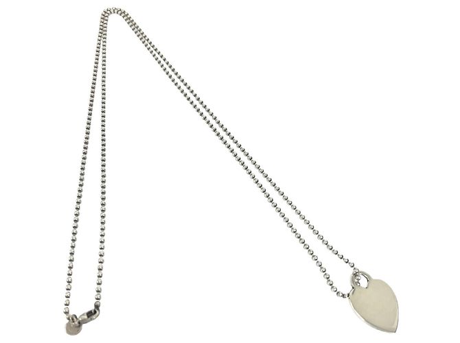 Autre Marque Collana Tiffany Return to Heart con catena a pallini Argento - vista 6