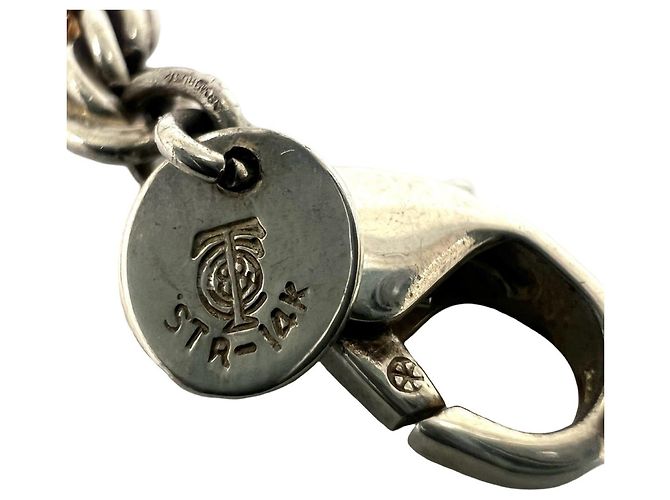 Autre Marque Collana Tiffany Twist Rope Argento D'oro - vista 3
