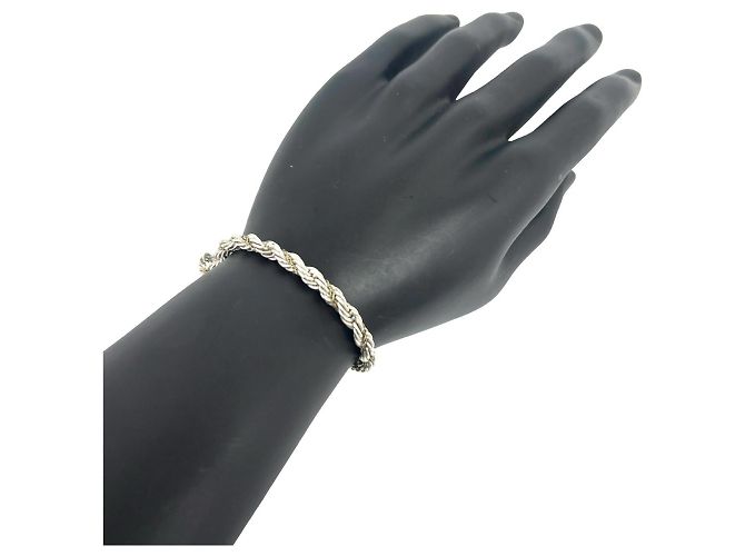 Autre Marque Bracciale con charm Tiffany & Co. Argento D'oro - vista 2