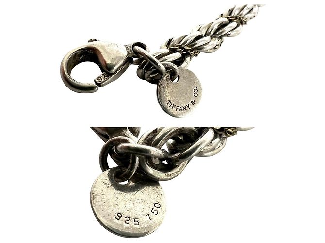 Autre Marque Bracciale con charm Tiffany & Co. Argento D'oro - vista 3