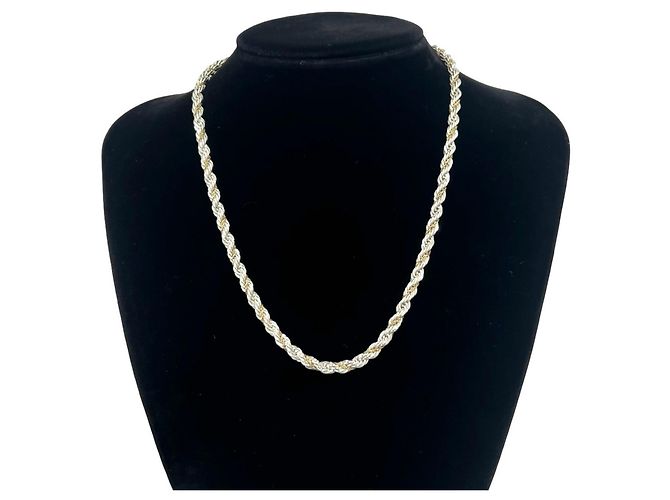 Autre Marque Collana a catena Twist Rope Tiffany & Co. Argento D'oro - vista 2
